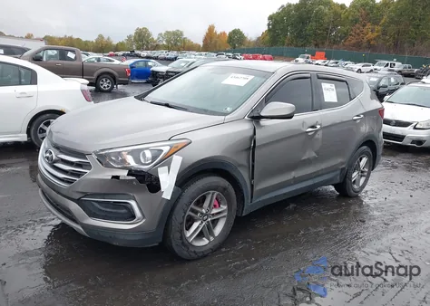 2018 Hyundai Santa Fe Sport 2.4L from USA, damaged, VIN 5NMZTDLB2JH095519